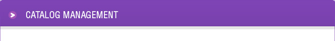 Catalog Management